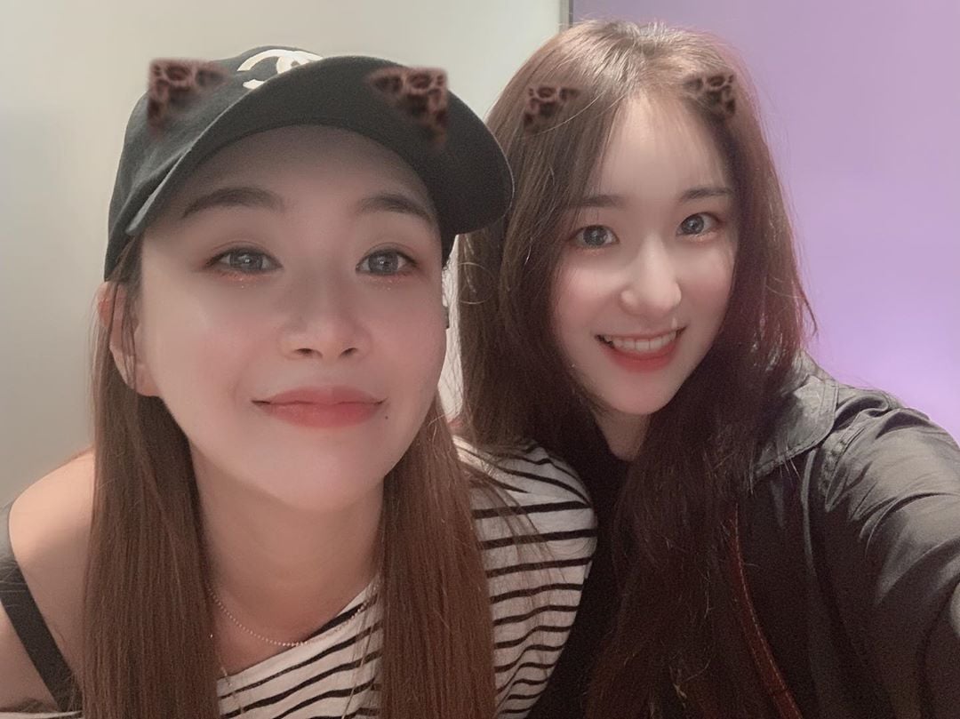 아이즈원 이채연 with 배윤정 안무가