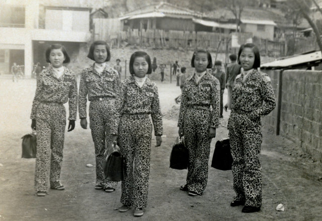 1970년대 여고생 패션