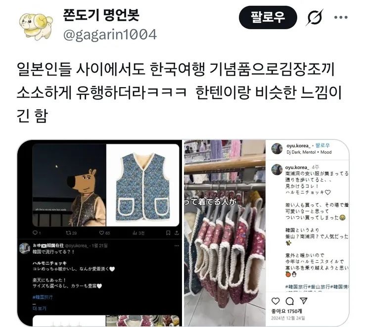 김장조끼 폭풍유행.jpg