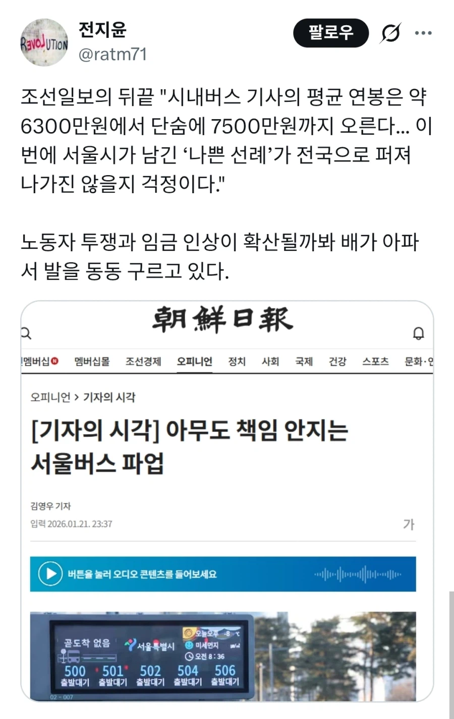 조선일보새끼들 다 사지를 찢어발겨야하는 이유