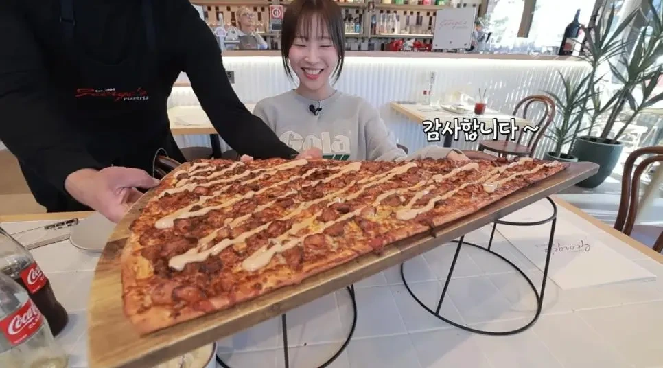 피자 두조각도 힘들어하는 쯔양 근황