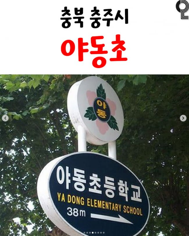 난감한 학교 이름들