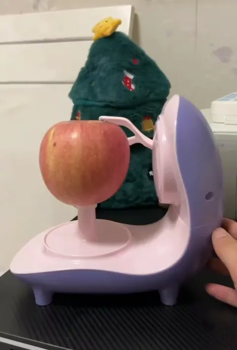 (펌) 테무에서 산 사과깎이 기계.