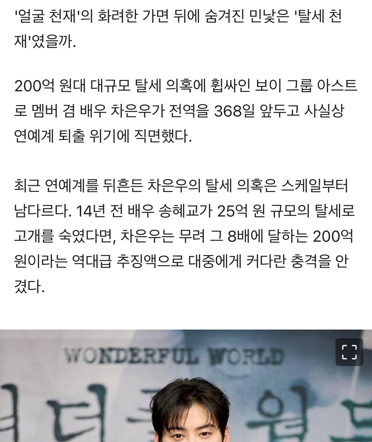 “얼굴천재“에서 ”탈세천재“로..사실상 연예계 퇴출