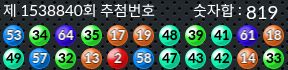 1538840 결과캡쳐