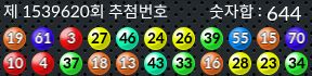 1539620 결과캡쳐